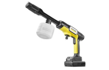 ケルヒャー、モバイル高圧洗浄機「ハンディジェット」店頭販売決定。片手で使えるガンタイプ、電源・水源不要