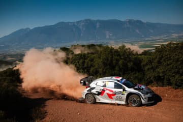 シェイクダウン、スーパーSSで2度の同タイム。トヨタvsヒョンデは初日から白熱／WRC第7戦ギリシャ