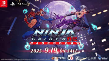 2Dアクション『NINJA GAIDEN: Ragebound』パッケージ版がPS5/スイッチにて2025年9月19日発売。FC『忍者龍剣伝』と同じ時間軸を描く物語