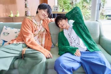 声優ユニット“山下大輝 × 畠中祐”、初のコラボレートEP『Share』の新アーティスト&ジャケット写真公開