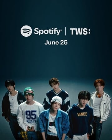 TWS、「Freestyle」Spotifyパフォーマンス・ビデオを公開