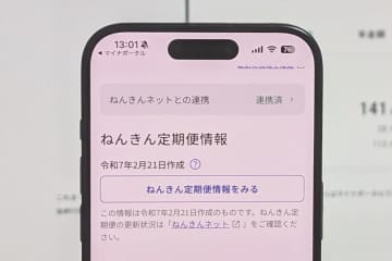 マイナポータル、「ねんきん定期便」に対応