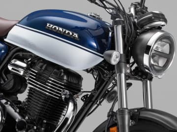 GB350シリーズに新色登場！　一部仕様も変更し上質感と視認性を向上