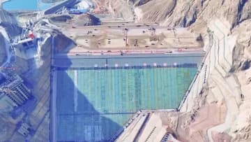 中国新疆大石峡水力発電所で送電プロジェクトが着工