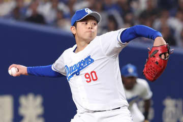 【中日】守護神・松山晋也 ３者連続三振締めで両リーグトップの28Ｓ　チームは連勝で借金４