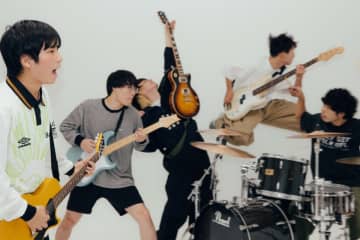 健やかなる子ら、ニューアルバム『ka3nari』リリース　5人のバンド友達がメンバーの代役務めた新MVも