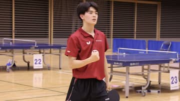 男子単ベスト16が出揃う　野田学園高出身選手が7人残る＜関東学生卓球選手権2025・男子単＞