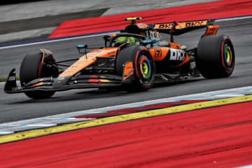 マクラーレン勢が初日ワン・ツー。角田は7番手、新人ボルトレートもトップ10入り／F1オーストリアGP FP2