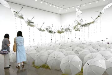 見て体験する生け花　水戸市芸術祭　6流派が展覧会　29日まで　茨城