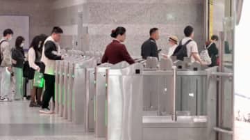 上海地下鉄全線で銀行カードタッチ決済乗車を試行