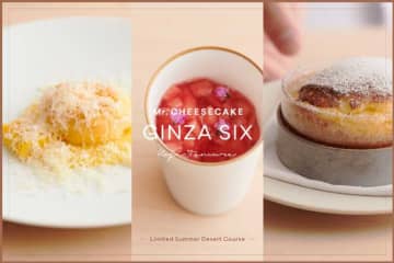 Mr. CHEESECAKEの夏限定デザート♡全6皿の極上コース