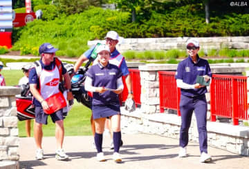 古江彩佳組が日本勢最上位の9位で決勝へ　渋野日向子＆勝みなみ、岩井姉妹組ら予選落ち