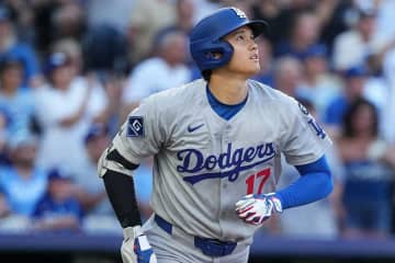 大谷特大130m弾の驚きの落下地点に米メディア熱視線　敵地球場の名物に…「29号を飛ばしたぞ！」