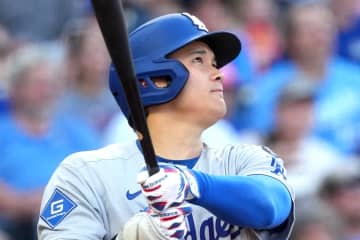 大谷翔平、今季８度目の先頭打者アーチ！ “スプラッシュ・ヒット”29号で５年連続30号に王手「あすの先発投手が本塁打」「まるで朝のルーティンのようにフェンスオーバー」