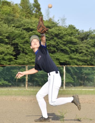 《連載:悲願の夏　高校野球茨城大会》(上)　茎崎2年・梅山選手