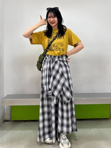 【JEANASIS】大人の垢抜けに！「柄物スカート」で作る「こなれ見えコーデ」