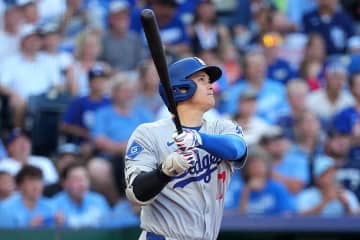 どんだけ伸び続けるんだ…大谷翔平がぶっ放した異常な打球、行方に実況も騒然「目撃した！」