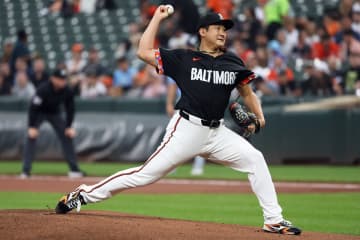 菅野智之がメッタ打ち　メジャーワースト７失点も大量援護で６勝目転がり込む