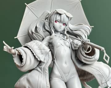 Nidy-2D-氏、「PSO2es」よりフィギュア「夏色のジェネ」と「白砂のアネット」監修時の原型画像を追加公開！