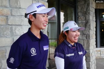 古江彩佳が2連続バーディでラッシュの号砲「お互い助けながら」