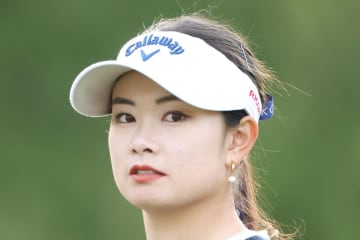 河本結　単独首位キープも７２のラウンドに「今日は下手でした」