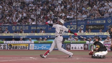 「やっぱり夏の男だよポランコ」ロッテ・ポランコが再昇格当日にソロHR　快音に自ら喜びを爆発させる