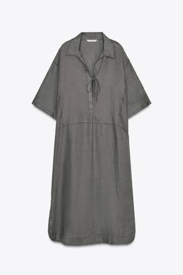 ガバッと着て → 体型カバー！【ZARA】40・50代のための「楽ちんワンピ」