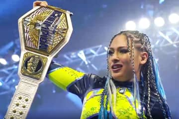 【ＷＷＥ】ジュリア　スマックダウン昇格６週間でＵＳ王座奪取！　サウジの観衆も大熱狂
