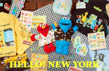 セサミストリートマーケット初のアーティストコラボ「HELLO！NEW YORK」発売♡
