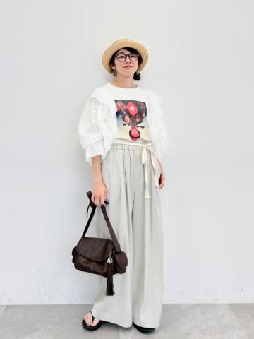 「ワイドパンツ苦手」な人へ！【niko and ... 】40代店員は“こう着る”♡「サマ見えコーデ」