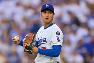 大谷翔平、164キロ計測は今季のドジャースNo.1記録　本塁打王がチームの速球王…球団メディア紹介