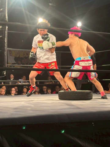タイヤファイト絶対王者右乳2連覇達成 武士正3度目の王者挑戦も惜敗