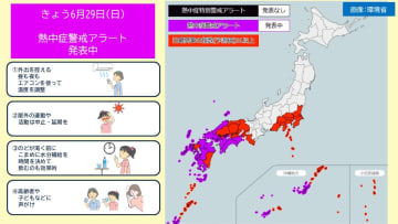 厳しい暑さと急な雷雨に注意