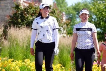 山下美夢有＆竹田麗央組が首位と3差で最終日へ　吉田優利＆馬場咲希組も浮上
