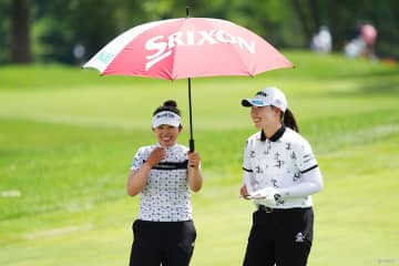 「お互いベストを」竹田麗央&山下美夢有が首位と3打差7位に浮上 馬場&吉田、畑岡&コフリンは6打差で最終日へ