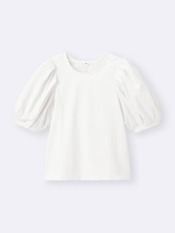 二の腕カバーも！【GU】大人がこなれる♡「着映えトップス」