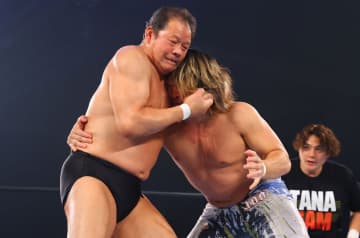 【新日本】藤波辰爾がウルフ・アロンに太鼓判　「持ってるパワーで十分通用する。目が違うもんね」
