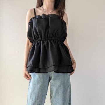 【しまむら】サラッと着られる♡「優秀黒トップス」