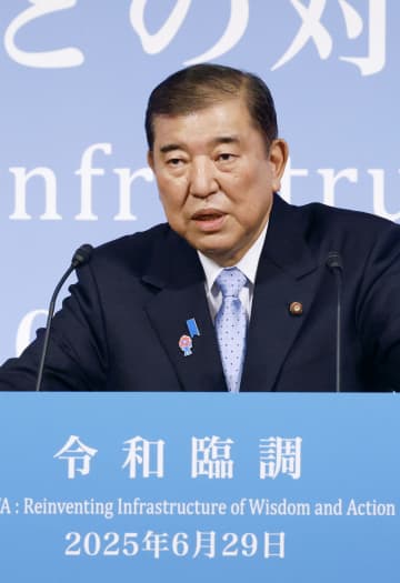 社会保障改革へ超党派会議を　首相、企業献金廃止は否定