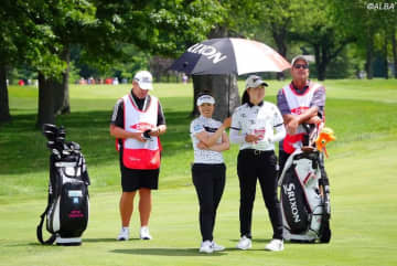 ＜速報＞山下美夢有＆竹田麗央組が5差でハーフターン　吉田優利＆馬場咲希組が9位浮上