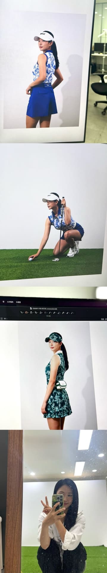 これぞ憧れの“美スレンダー”！韓国女子ゴルファー、肩出しミニスカSHOTで見せたしなやか脚線美【PHOTO】