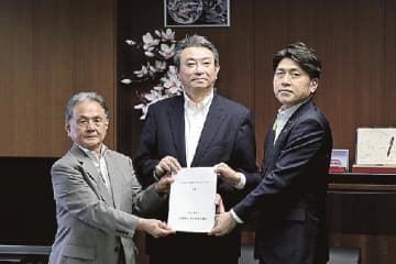 国土審、社整審／流域総合水管理在り方答申を中野洋昌国交相に提出