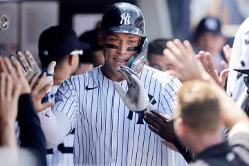 ジャッジが1試合2発、5年連続の30本塁打達成　大谷を抜き去る…白熱する“キング”争い