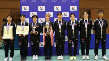 デンソーポラリスが2年ぶり3度目の優勝　女子ランキング一覧＜第75回全日本実業団卓球選手権大会＞