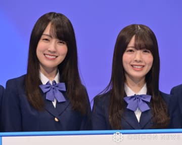 乃木坂46賀喜遥香＆筒井あやめ、同期でW主演に喜び「青春をもう一度体験」　『量産型ルカ』記者会見でガンプラ制作
