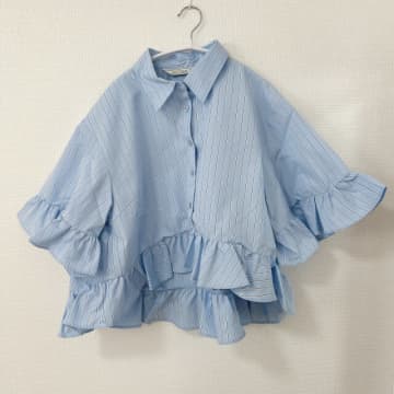 売切れ注意♡GU×rokhの“ペプラムシャツ”が主役級に可愛すぎ！着回し5コーデ