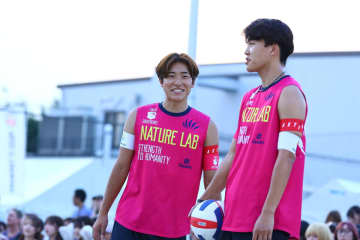 ビーチバレー アクティオエキシビションマッチは東京GBの亀山拓巳/五頭寛大ペアが優勝