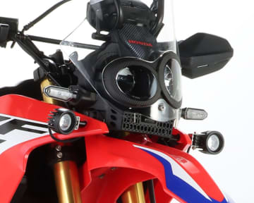 CRF250L/RALLY用LEDシャトルビームKIT　夜間走行に圧倒的明るさを
