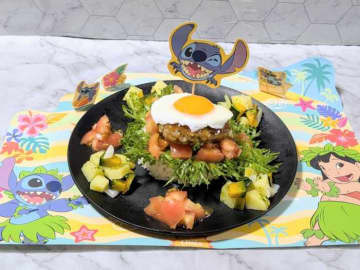 オイシックスのミールキットで｢‹リロ＆スティッチ›ハワイアンロコモコ｣を作ってみた