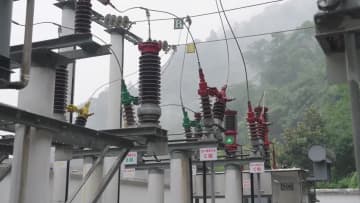 山間部で豪雨対策、発電施設などを点検　中国湖北省